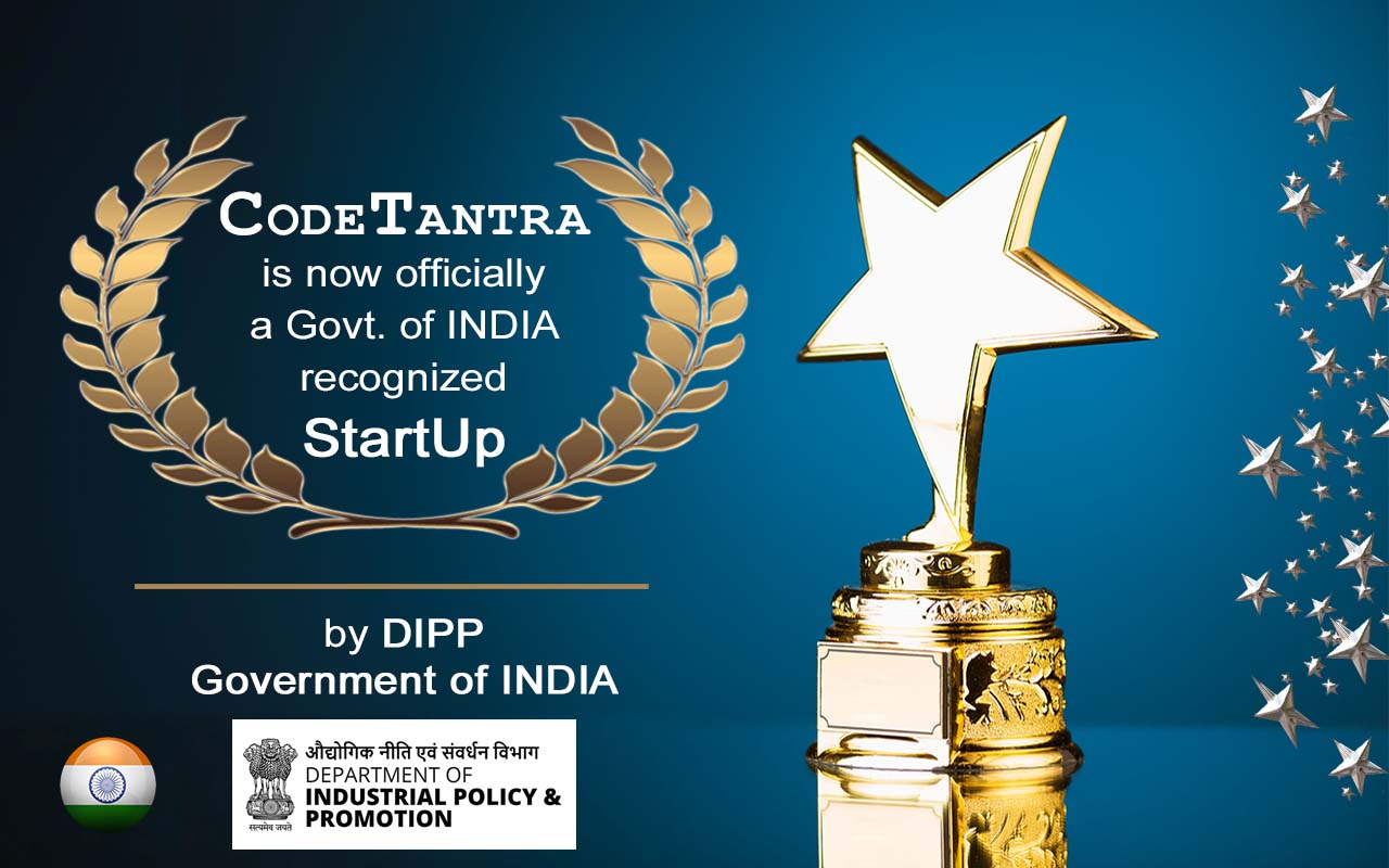 Startup India Program Recognition for CodeTantra